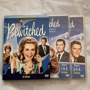 Bewitched DVD Collectors Box Sets Seasons First, Second, & Third